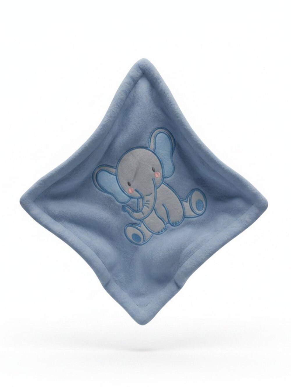 Baby Elements Plush Elephant Blanket 30x40 NWT Blue Baby - Picture 2 of 3